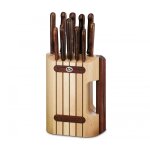 Victorinox - bloc porte - couteaux wood, 11 pi�ces - beech 5. 1150. 11