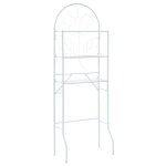 Vidaxl 246723 porte - serviettes et anneau porte - serviettes blanc
