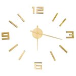Vidaxl 325157 horloge murale et de table or