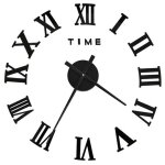 Vidaxl 325159 horloge murale et de table noir