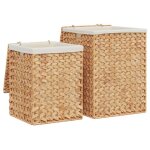 Vidaxl 355183 panier � linge m�tal