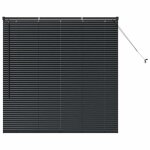 Vidaxl 42006178 store de fen�tre noir