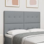 Vidaxl applique led t�te de lit gris clair 72 cm tissus