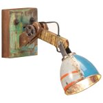 Vidaxl applique style industriel multicolore ronde e27 Vidaxl applique style industriel multicolore ronde e27