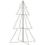 Vidaxl arbre de noël cône 240 led d'intérieur / d'extérieur 118x180 cm Vidaxl arbre de noël cône 240 led d'intérieur / d'extérieur 118x180 cm