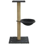 Vidaxl arbre a chat avec griffoir en sisal gris foncé 74 cm Vidaxl arbre a chat avec griffoir en sisal gris foncé 74 cm