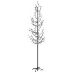 Vidaxl arbre � led fleur de cerisier 368 led blanc chaud 300 cm