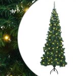 Vidaxl arbre de noël artificiel d'angle vert 180 cm pvc et métal Vidaxl arbre de noël artificiel d'angle vert 180 cm pvc et métal