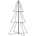 Vidaxl arbre de nol cne 160 led d'intrieur / d'extrieur 78x120 cm