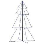 Vidaxl arbre de noël cône 200 led d'intérieur / d'extérieur 98x150 cm Vidaxl arbre de noël cône 200 led d'intérieur / d'extérieur 98x150 cm