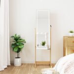 Vidaxl armoire à bijoux miroir avec lumières led sur pied Vidaxl armoire à bijoux miroir avec lumières led sur pied