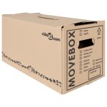 Vidaxl bo�tes de d�m�nagement 20 pcs 59 x 31, 5 x 31, 5 cm carton