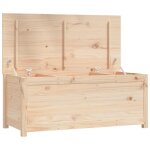 Vidaxl bote de rangement 110x50x45, 5 cm bois massif de pin
