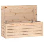 Vidaxl bote de rangement 89x36, 5x33 cm bois massif de pin