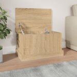 Vidaxl boîte de rangement chêne sonoma 50x30x28 cm bois d'ingénierie Vidaxl boîte de rangement chêne sonoma 50x30x28 cm bois d'ingénierie
