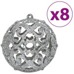 Vidaxl boules de noël 100 pcs gris 3 / 4 / 6 cm Vidaxl boules de noël 100 pcs gris 3 / 4 / 6 cm