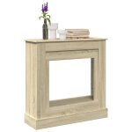 Vidaxl cadre de chemin�e ch�ne sonoma 90x30x90 cm bois d'ing�nierie