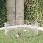 Vidaxl cage a lapin 10 panneaux 54x60 cm fer galvanisé Vidaxl cage a lapin 10 panneaux 54x60 cm fer galvanisé
