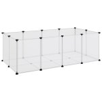 Vidaxl cage pour petits animaux transparent 144x74x46, 5 cm pp et acier Vidaxl cage pour petits animaux transparent 144x74x46, 5 cm pp et acier