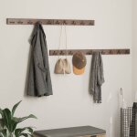 Vidaxl cintre marron 60 x 7 x 8 cm bois recycl� solide