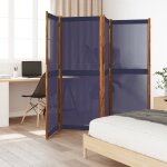 Vidaxl cloison de séparation 4 panneaux bleu foncé 280x180 cm Vidaxl cloison de séparation 4 panneaux bleu foncé 280x180 cm