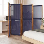 Vidaxl cloison de séparation 6 panneaux bleu foncé 420x180 cm Vidaxl cloison de séparation 6 panneaux bleu foncé 420x180 cm