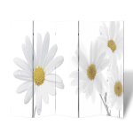 Vidaxl cloison de sparation pliable 200 x 170 cm fleur