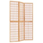 Vidaxl cloison de sparation pliable 3 panneaux 120x170 cm