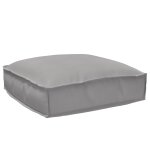 Vidaxl coussin pour assise de palette gris 50 x 50 x 12 cm