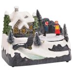 Vidaxl d�cor de table de no�l multicolore 16 x 11, 5 x 13 cm plastique