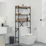Vidaxl etagère pour machine à laver 67 x 25 x 163 cm bois d'ingénierie Vidaxl etagère pour machine à laver 67 x 25 x 163 cm bois d'ingénierie