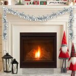 Vidaxl guirlande de boules de no�l argent 186 cm polystyr�ne