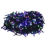 Vidaxl guirlande led avec 300 led multicolore pastel 30 m pvc