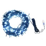 Vidaxl guirlande lumineuse 400 led int / ext 40 m blanc froid