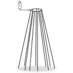Vidaxl guirlande lumineuse d'arbre de no�l 400 led blanc froid 400 cm