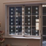 Vidaxl guirlande lumineuse a etoiles led 200 led blanc 8 fonctions