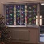 Vidaxl guirlande lumineuse a etoiles led 200 led color 8 fonctions