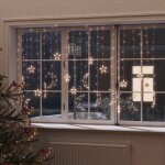 Vidaxl guirlande lumineuse toile et lune avec tlcommande 345 led