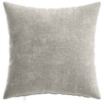 Vidaxl housse de coussin 6 pcs heerlen gris clair 40 x 40 cm