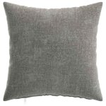 Vidaxl housse de coussin 6 pcs heerlen gris fonc� 40 x 40 cm