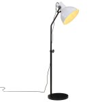 Vidaxl lampadaire 25 w blanc 30x30x90 - 150 cm e27