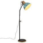 Vidaxl lampadaire 25 w bleu d�lav� 30x30x100 - 150 cm e27