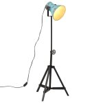 Vidaxl lampadaire 25 w bleu dlav 35x35x65 / 95 cm e27