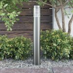 Vidaxl lampadaire d'extrieur acier inoxydable