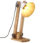 Vidaxl lampe de bureau 25 w blanc 23x13x52 cm e27