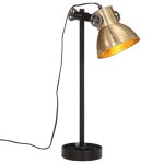 Vidaxl lampe de bureau 25 w laiton antique 15x15x55 cm e27