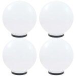 Vidaxl lampes a led sous forme de boule 4 pcs sphérique 40 cm pmma Vidaxl lampes a led sous forme de boule 4 pcs sphérique 40 cm pmma
