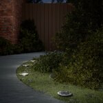Vidaxl lampes solaires de sol et piquets de sol extrieur 12 pcs