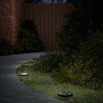 Vidaxl lampes solaires de sol et piquets de sol extrieur 12 pcs
