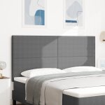 Vidaxl lampe de t�te led gris 90 cm tissu en velours c�tel�